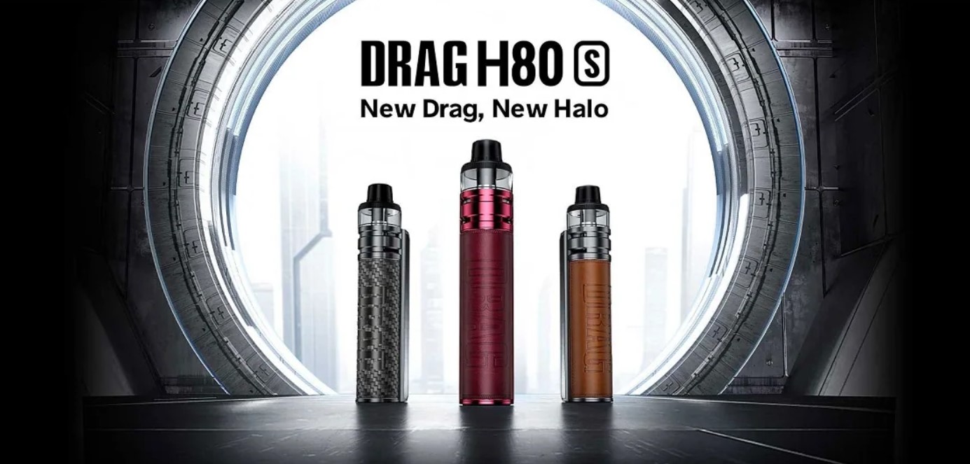 Το DRAG H80S προσφέρει ομαλή ροή αέρα και ενισχυμένη γεύση με το μοναδικό σύστημα Dual In One Tech.