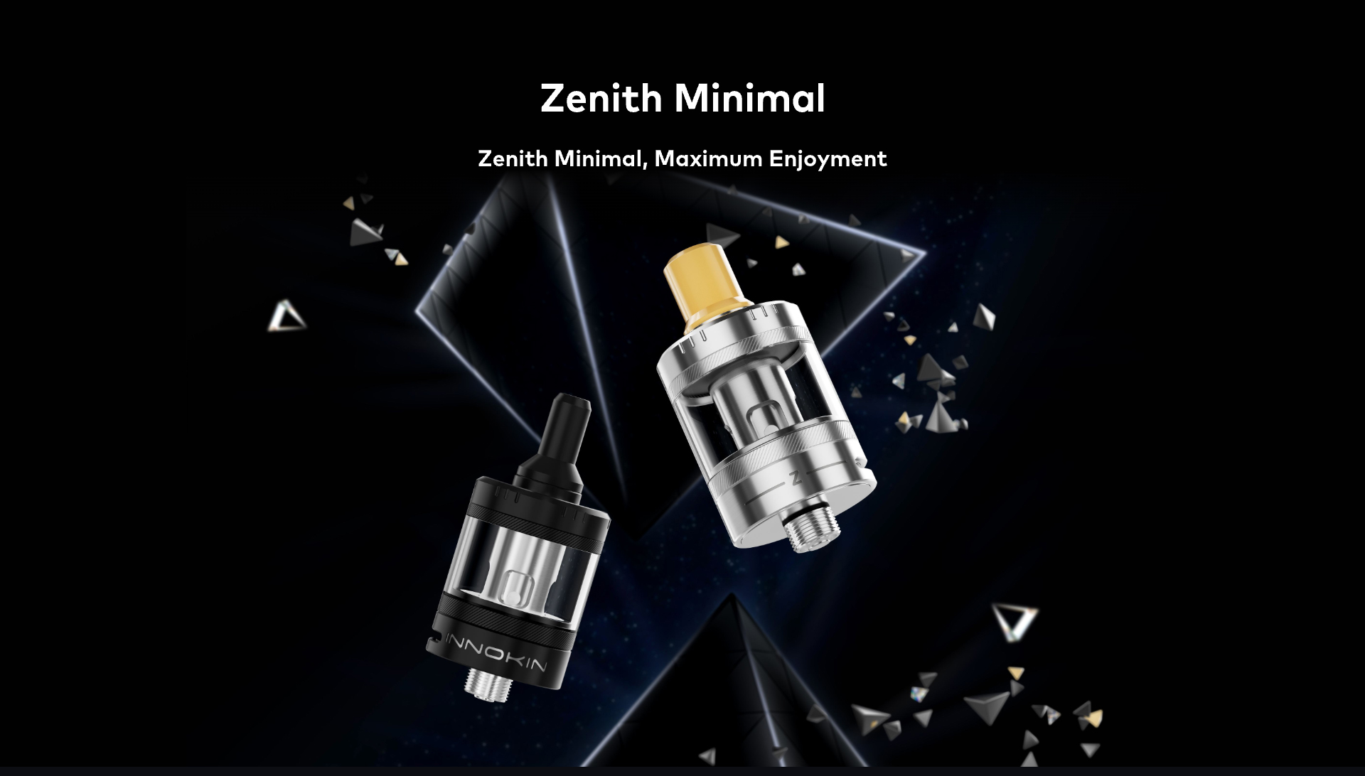 O Innokin Zenith Minimal είναι ο ολοκαίνουργιος ατμοποιητής από τη σειρά Zenith κατασκευασμένος από την Innokin, σχεδιασμένος για να σας προσφέρει την καλύτερη απόδοση ατμίσματος σε μινιμαλιστική μορφή.